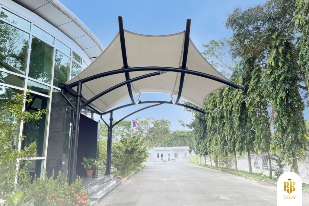 kanopi membran, bogor, indonesia