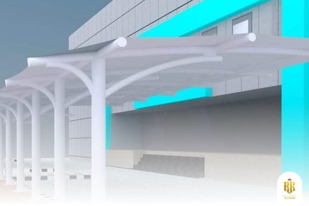 membrane canopy, jakarta, indonesia