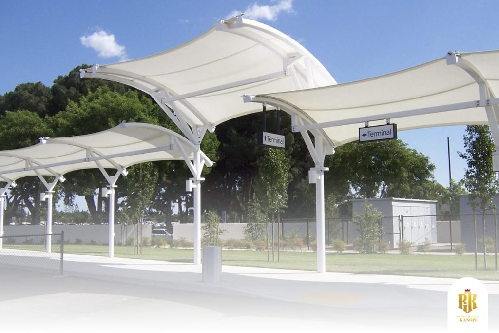 kanopi membran, sentul, rumah