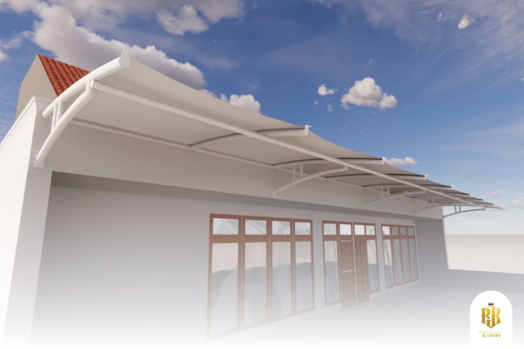 modern canopy, membrane structure, Depok