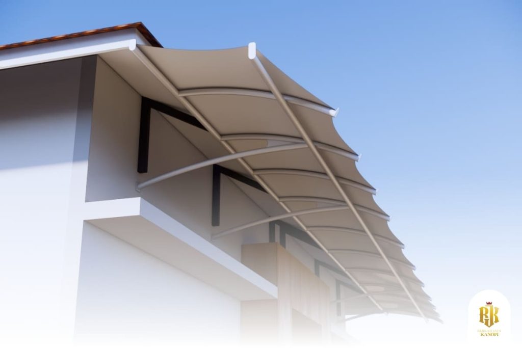 membrane canopy, tensile structure, installation