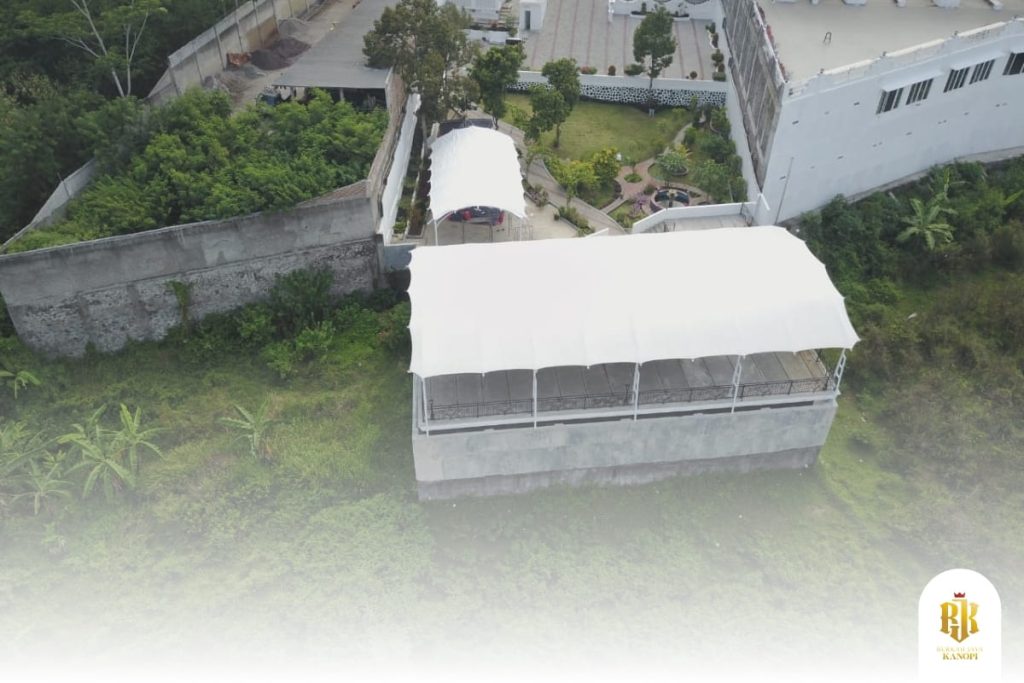kanopi membrane, garut, indonesia